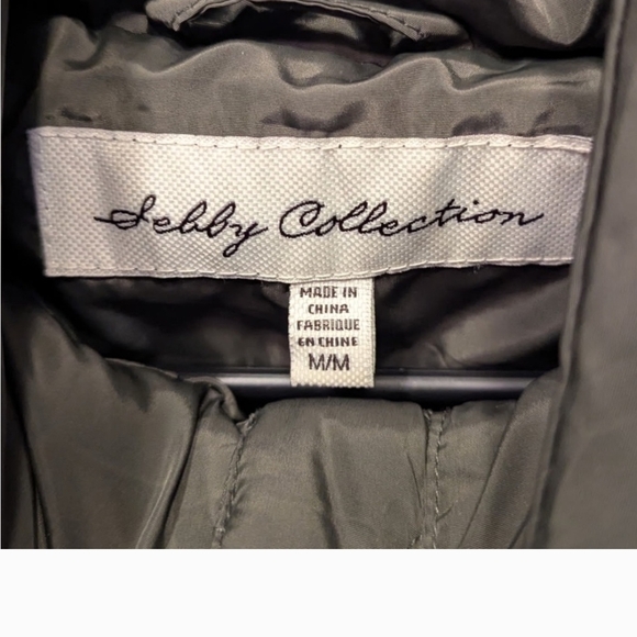 Olive Green Puffer Jacket - Picture 5 of 6